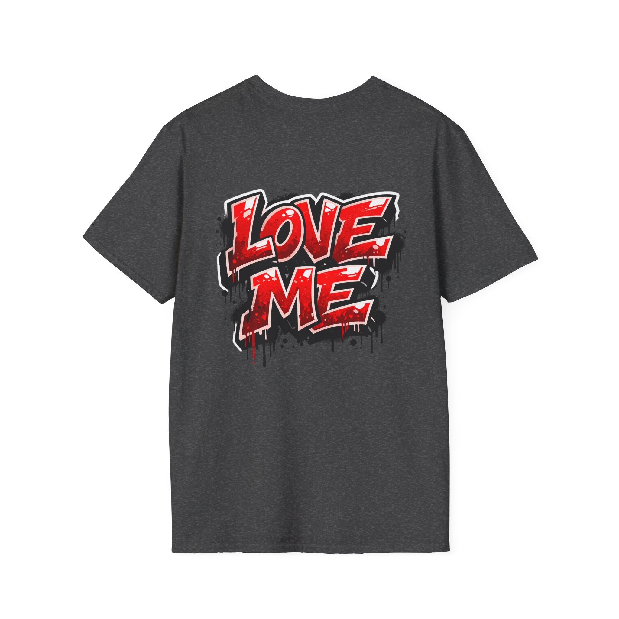 Broken Teddy Bear Graphic Tee — "Love Me" Street Art Shirt Unisex