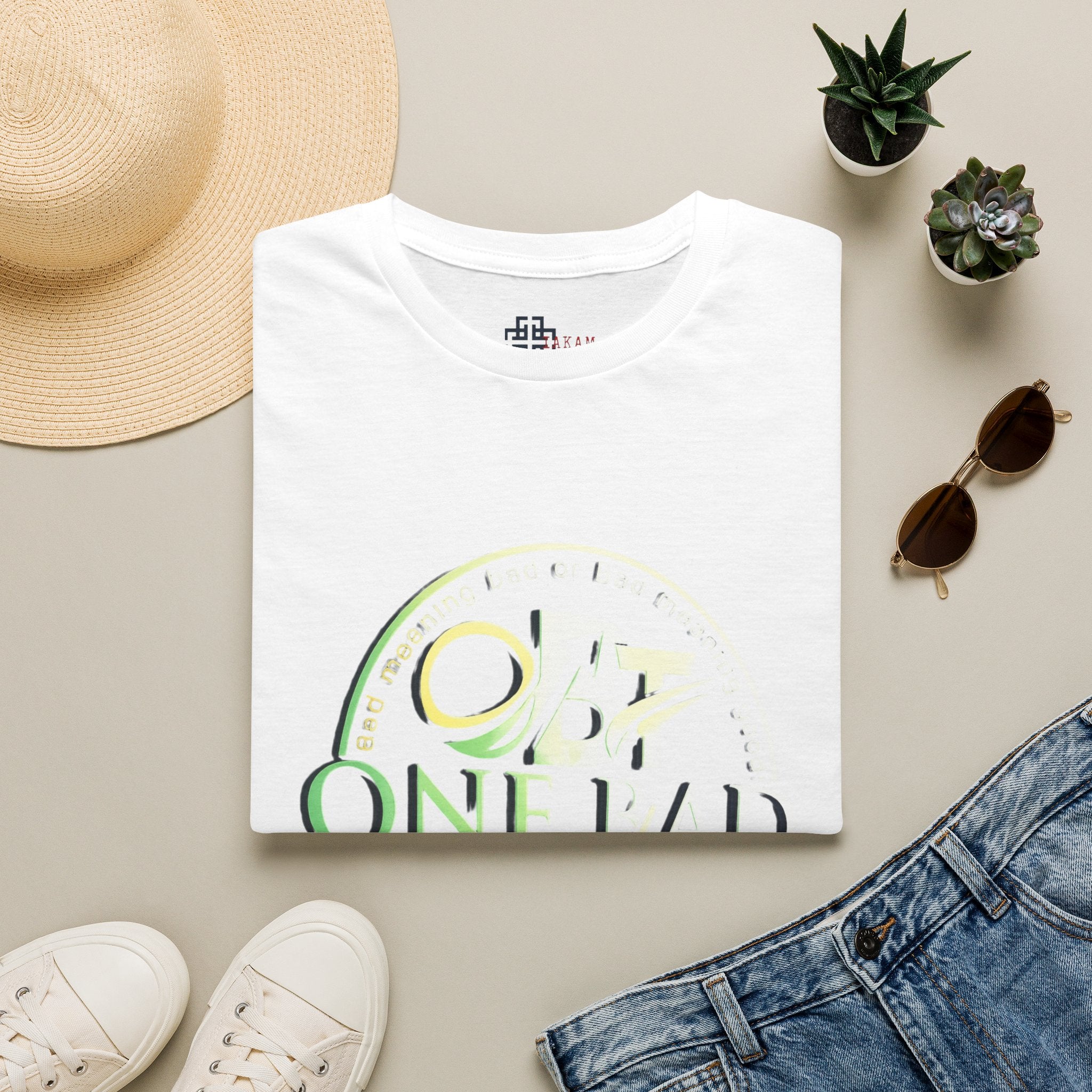 Minimalist Abstract Logo T-Shirt — One/10 Graphic Tee