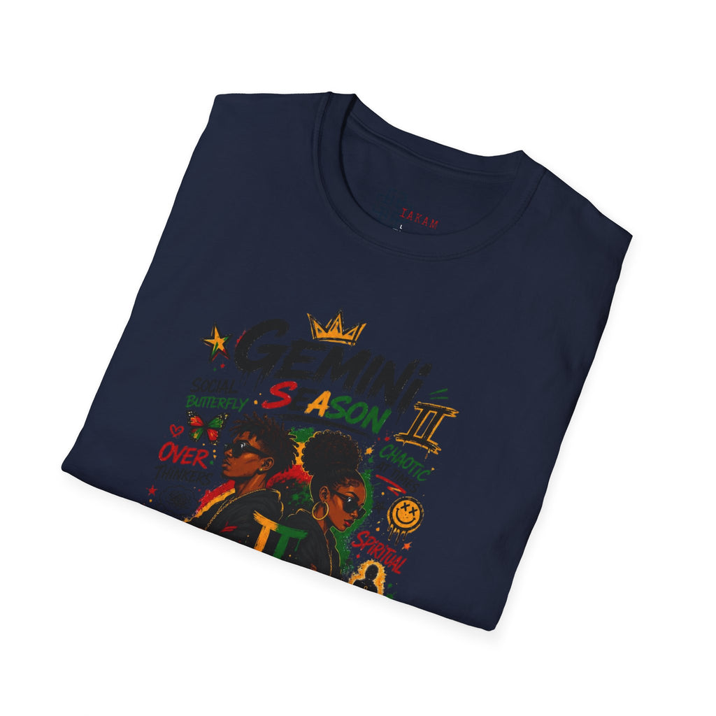 Gemini Season II T-Shirt - Loyal & Wicked Gemini Zodiac Graphic Tee