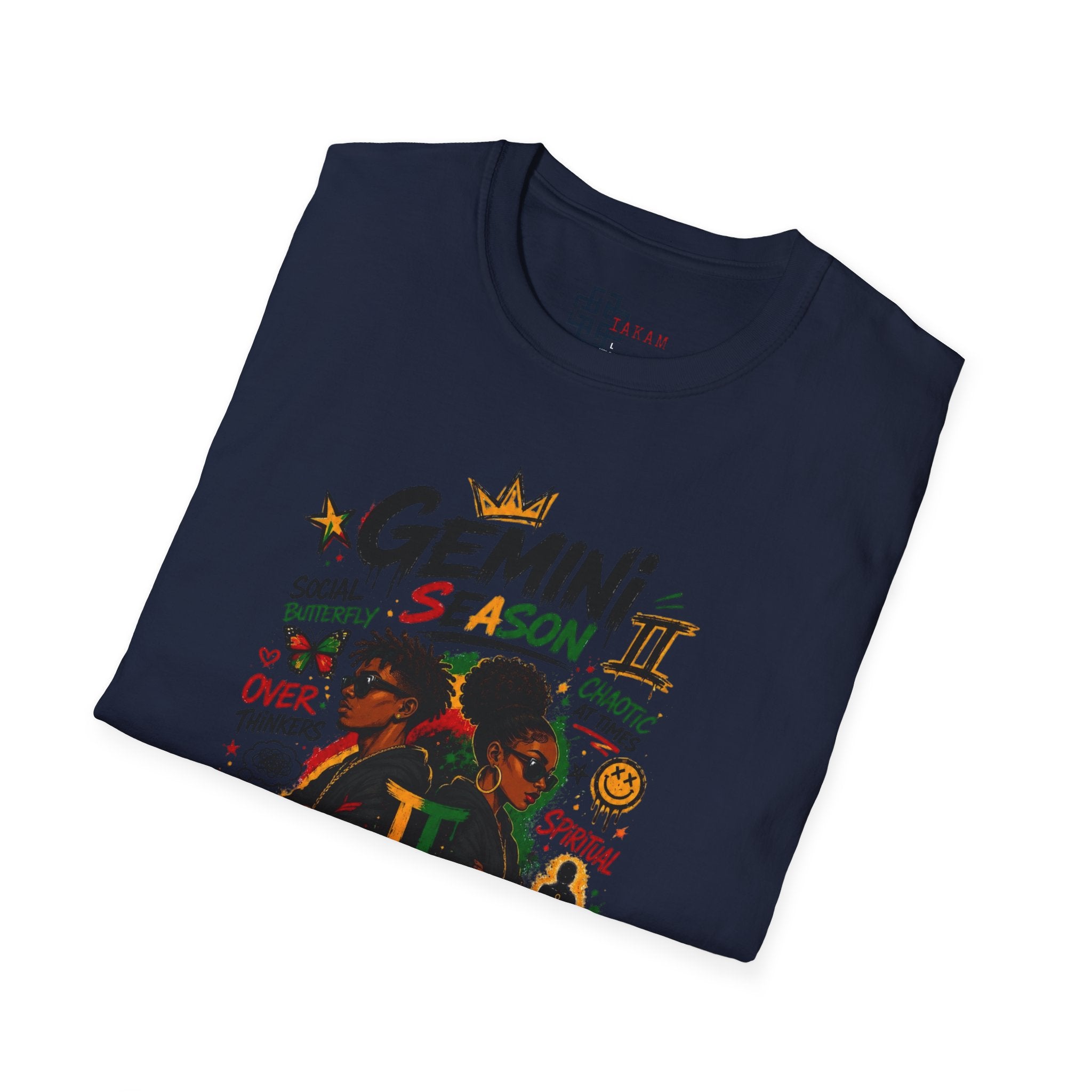 Gemini Season II T-Shirt - Loyal & Wicked Gemini Zodiac Graphic Tee