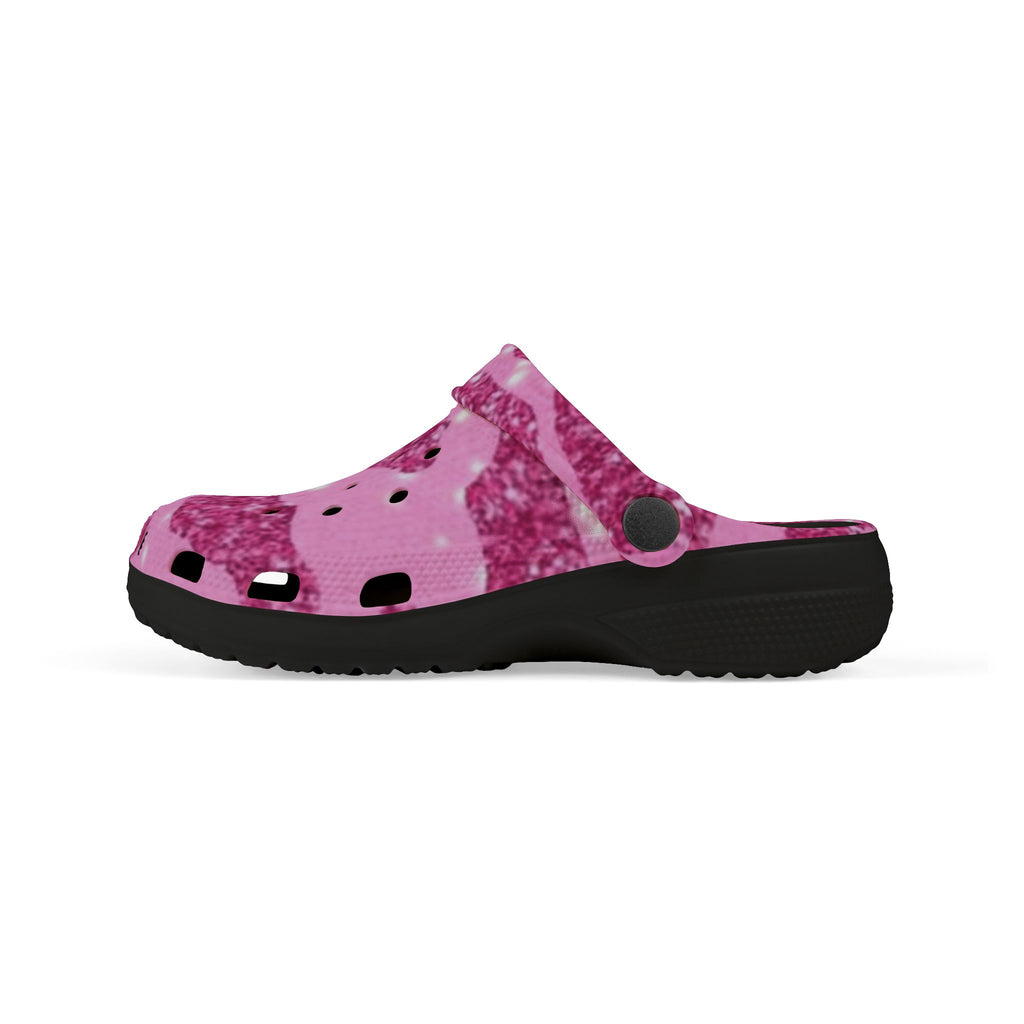 Kid's Pretty Pink Foam Clogs