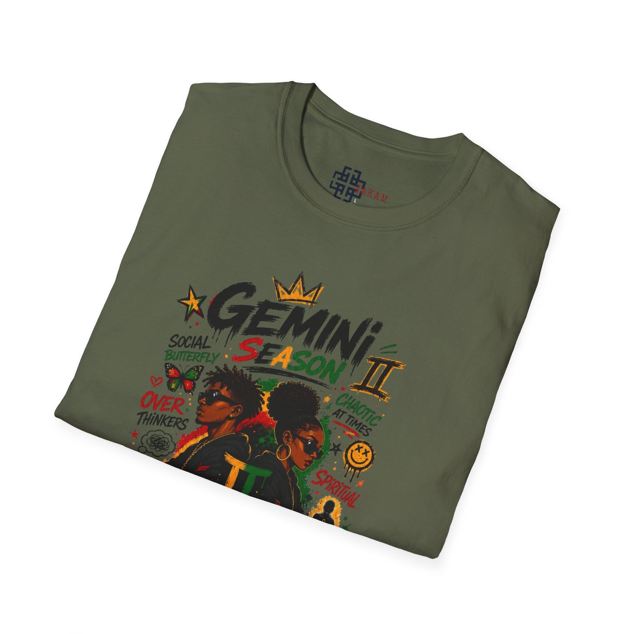 Gemini Season II T-Shirt - Loyal & Wicked Gemini Zodiac Graphic Tee