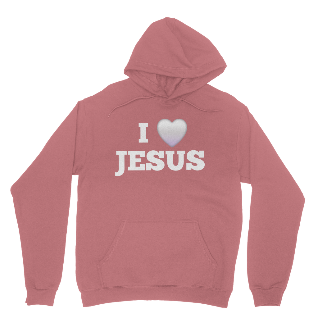 I love Jesus Hoodie for Everyday Comfort - Classic Adult Style