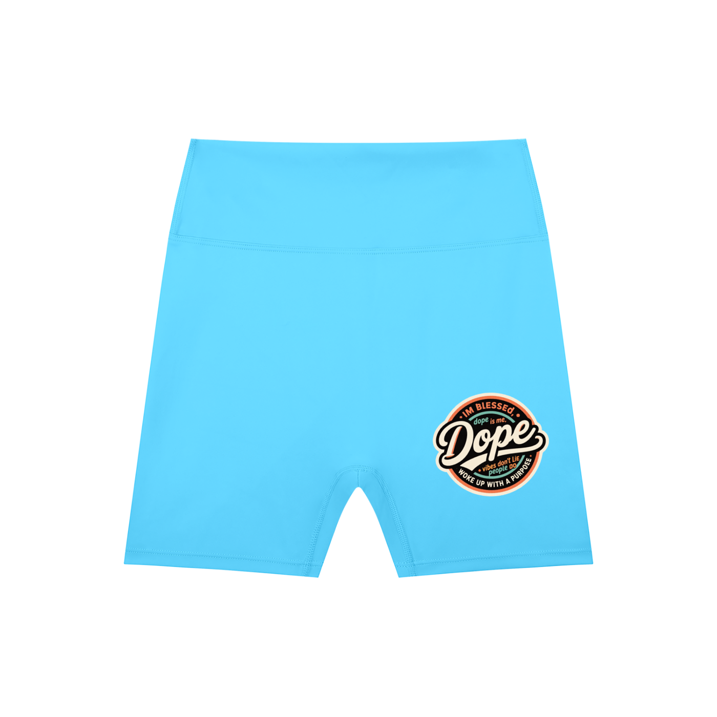 Dope High-Waisted Blend Biker Shorts