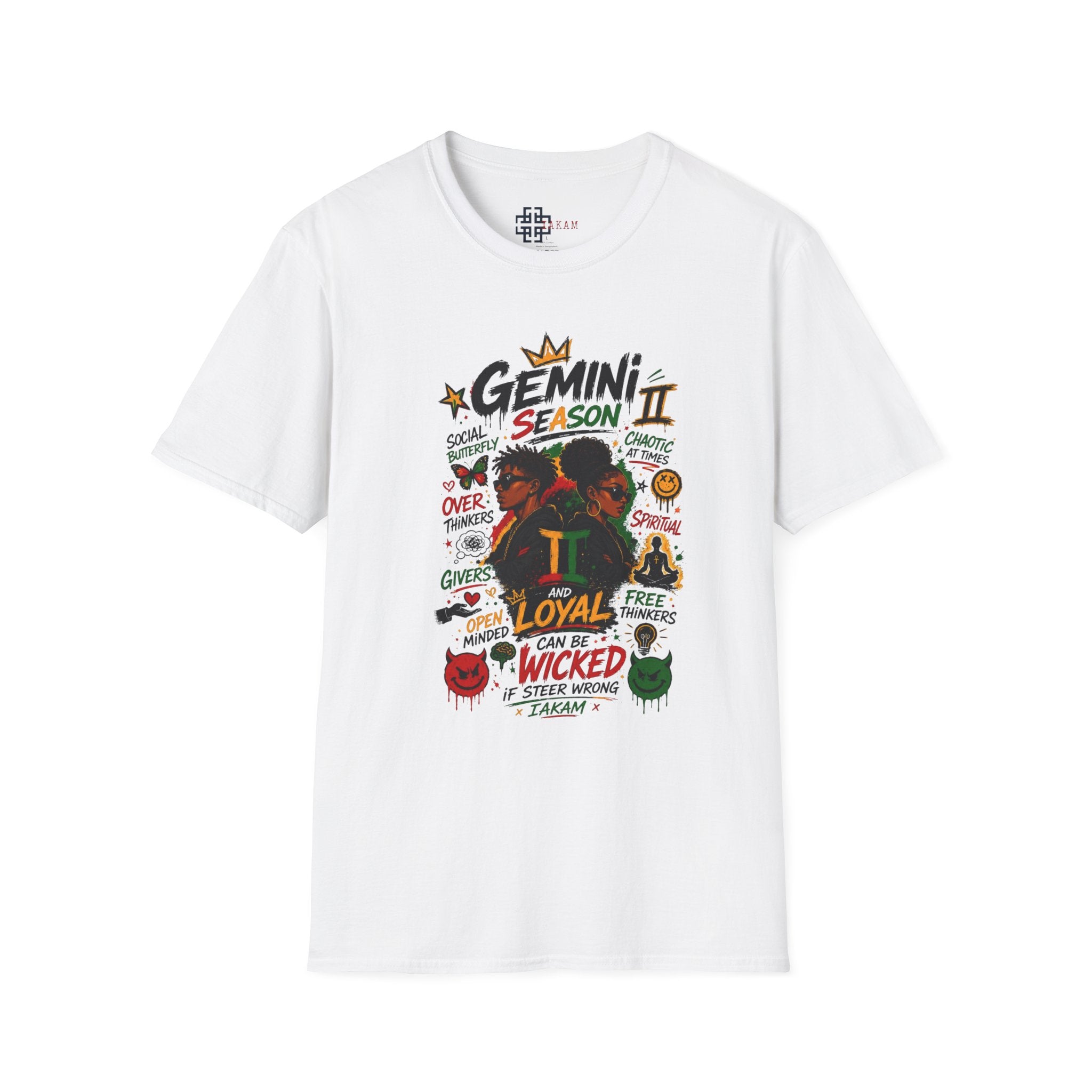 Gemini Zodiac T-Shirt - Gemini Season Graphic Tee for Trendsetters