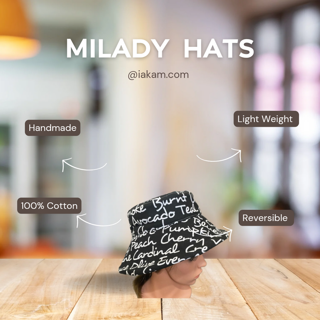 Milady Creates Custom Bucket Hats - IAKAM