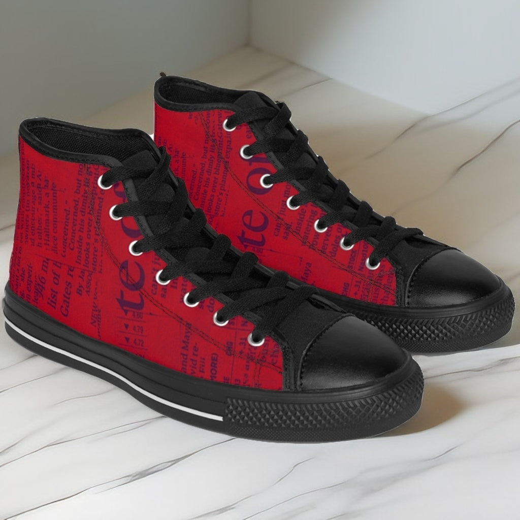 IAKAM Classic Sneakers Vintage Red - IAKAM