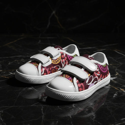 Crazy Skull 1 Kids Velcro Sneaker - IAKAM