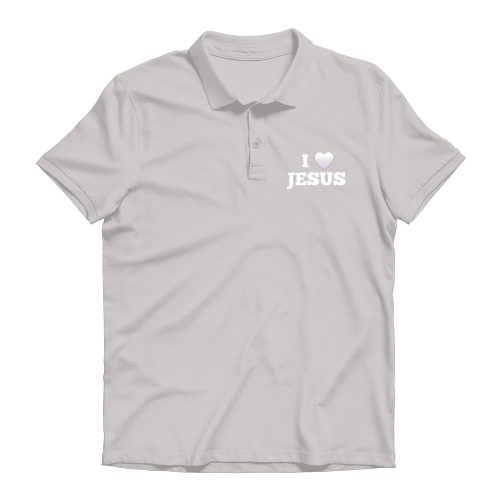 I Love Jesus Polo Shirt - Premium Men's Quality and Comfort