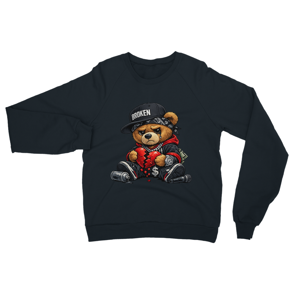 Broken Hearted Bear Classic Adult Sweatshirt