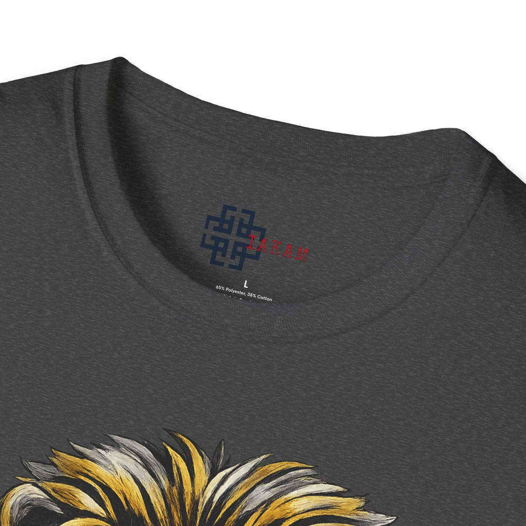 Lionheart Graphic T-Shirt - Striking Lion Head Art Design