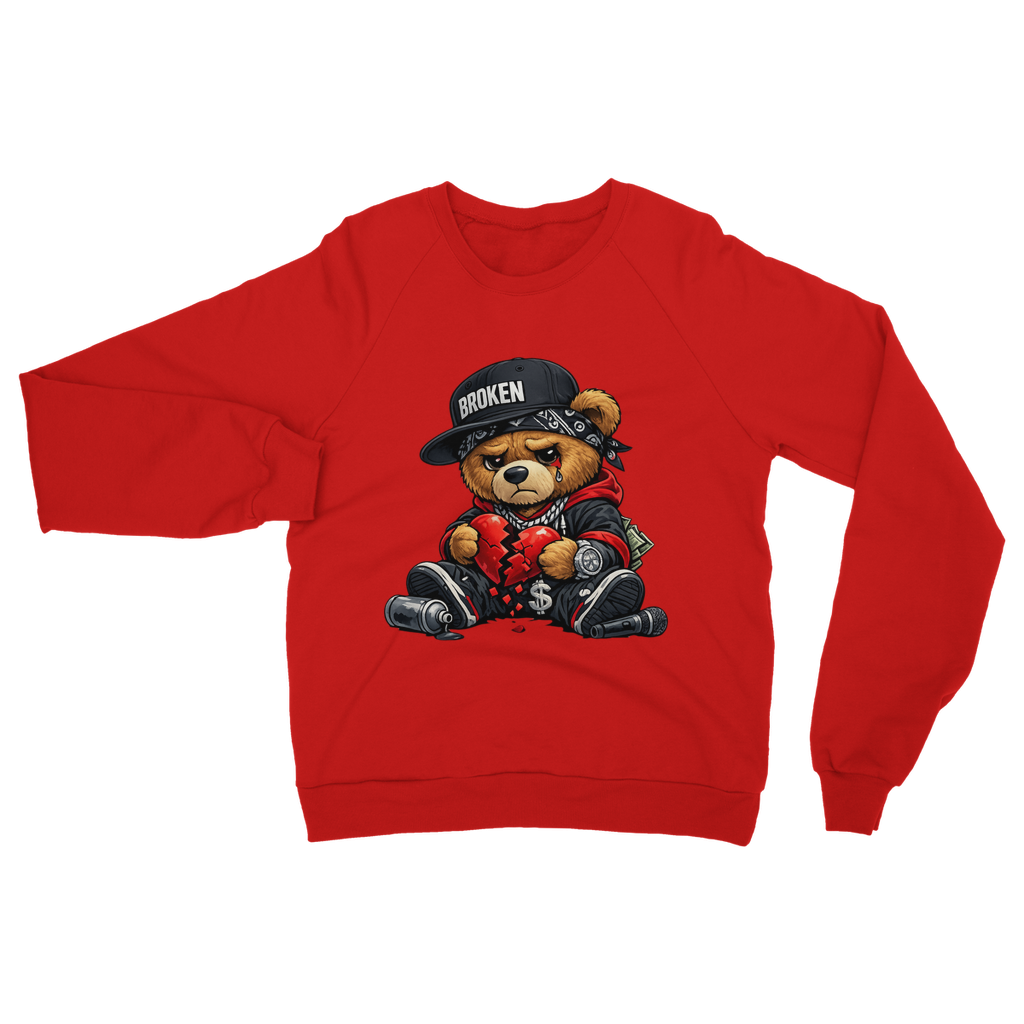 Broken Hearted Bear Classic Adult Sweatshirt