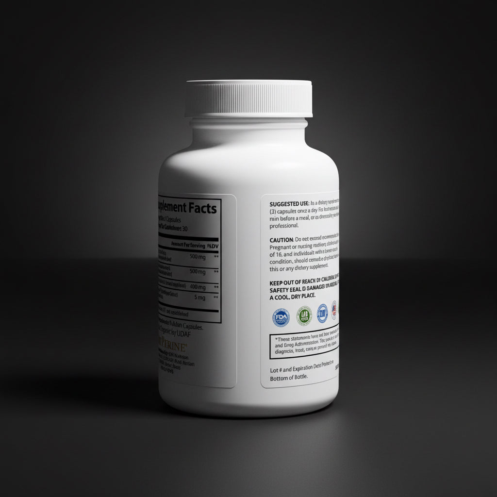 Elevate or Fade Sea Moss Supplement - 60 Capsules for Vitality and Wellness