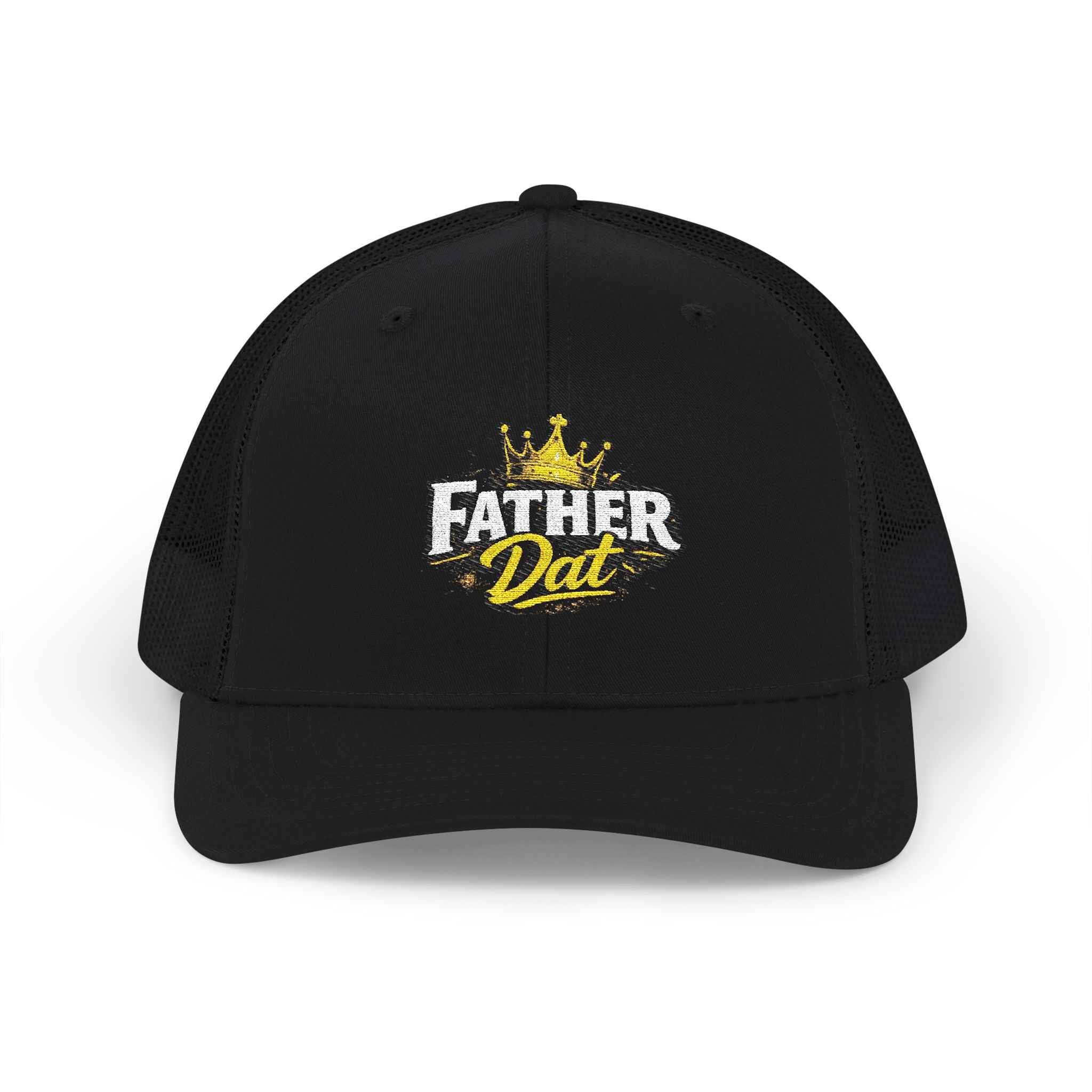 Father Dad Crown Snapback Trucker Cap