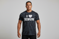 I love Jesus Tie-Dye T-Shirt with Tonal Spider Design