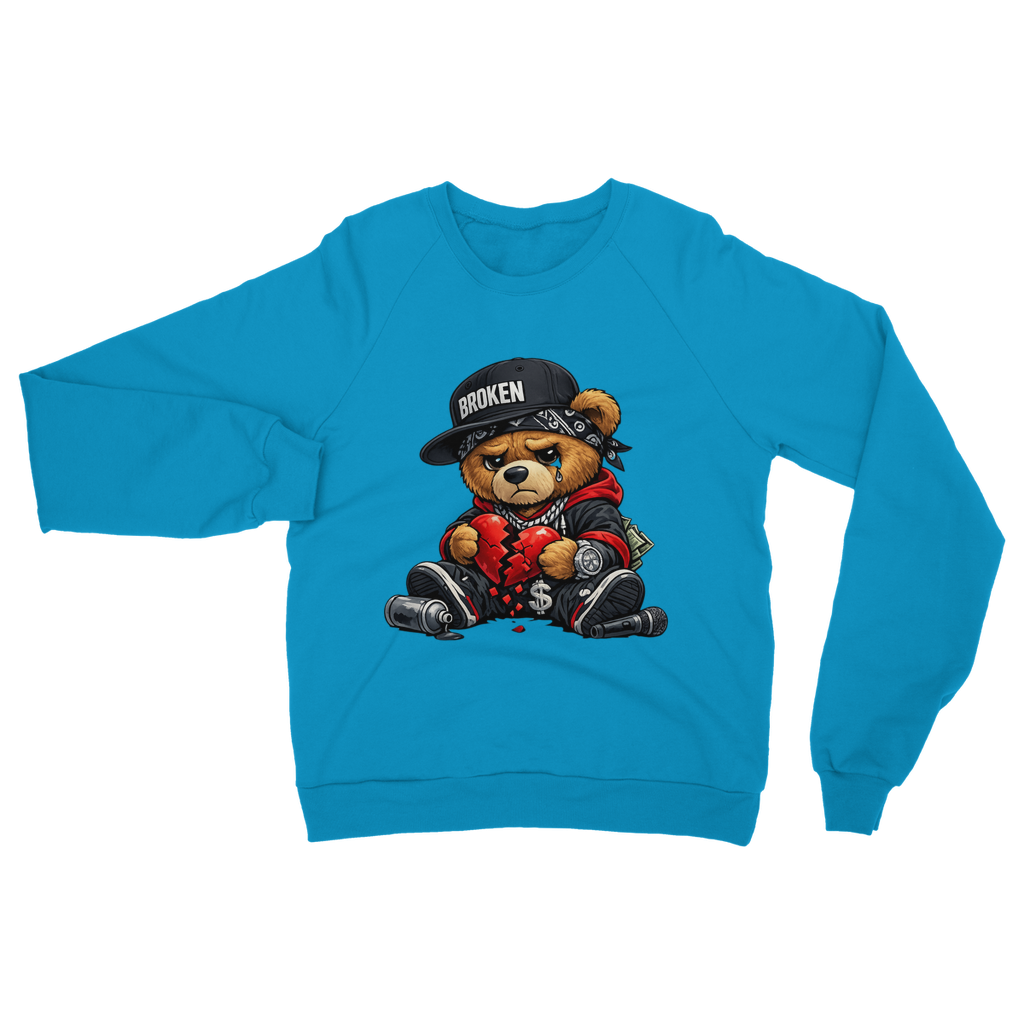 Broken Hearted Bear Classic Adult Sweatshirt