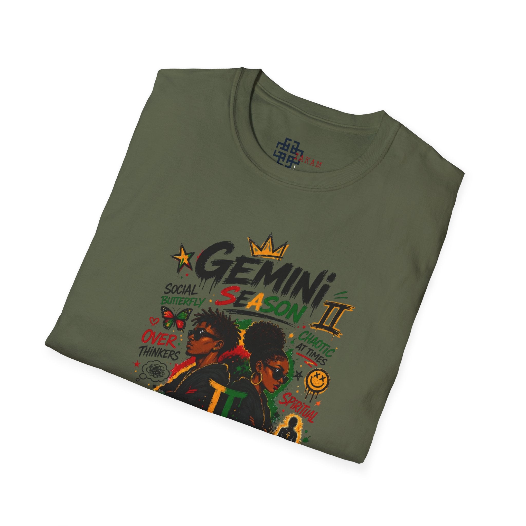 Gemini Zodiac T-Shirt - Gemini Season Graphic Tee for Trendsetters