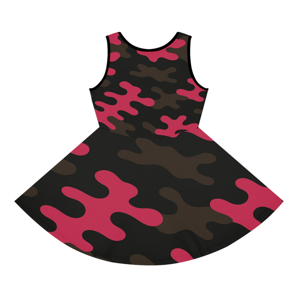 Girls' Sleeveless Sundress Camo - IAKAM
