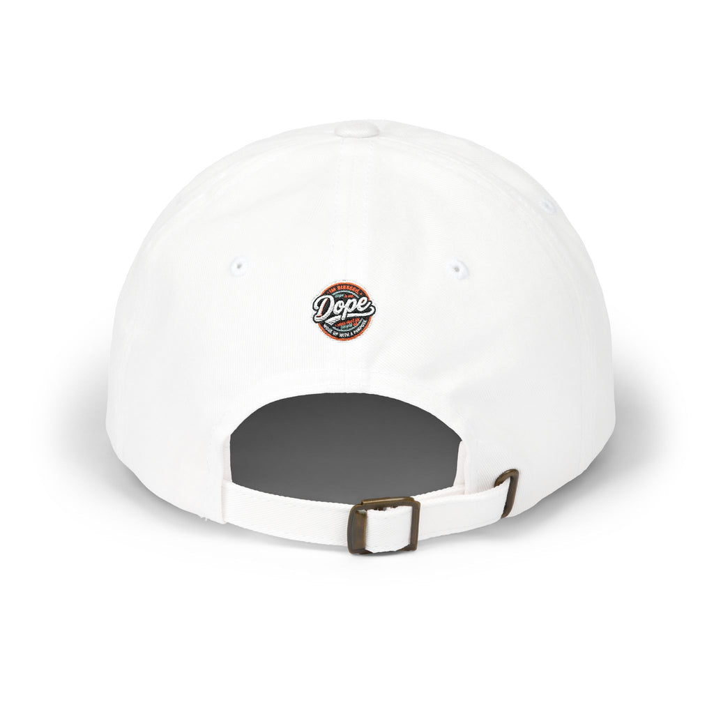 Dope Circle Embroidered Cap — Vintage Retro Logo Baseball Hat