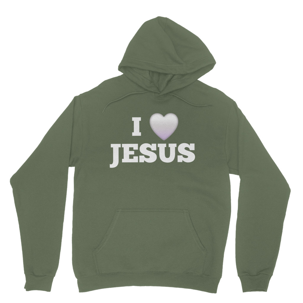 I love Jesus Hoodie for Everyday Comfort - Classic Adult Style