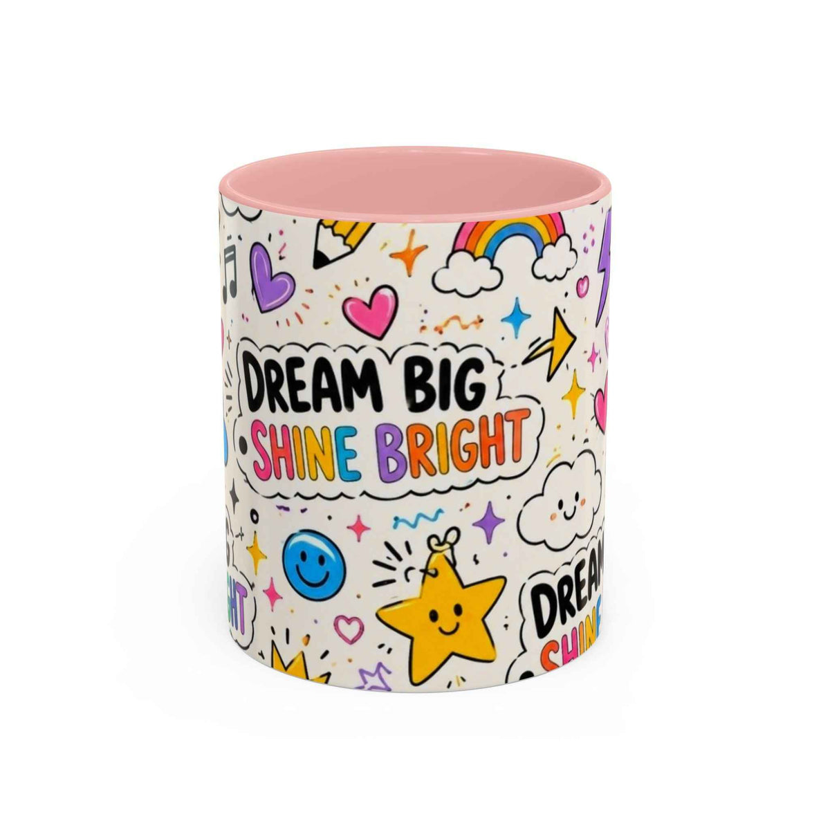 Dream Big Shine Bright Mug - Your Daily Dose of Inspiration in Every Sip