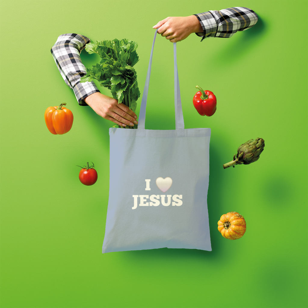 I love Jesus Shopper Tote Bag