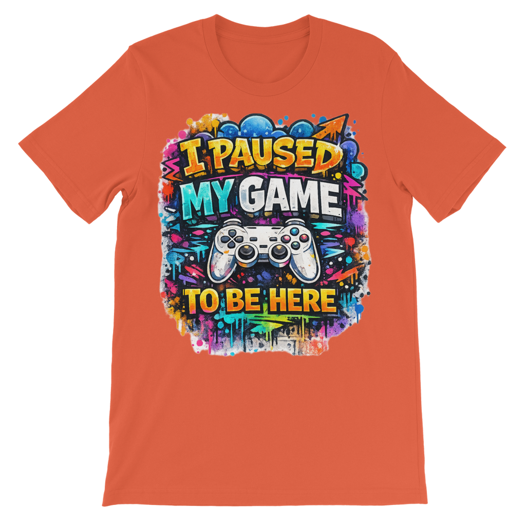 I paused my game Classic Kids T-Shirt