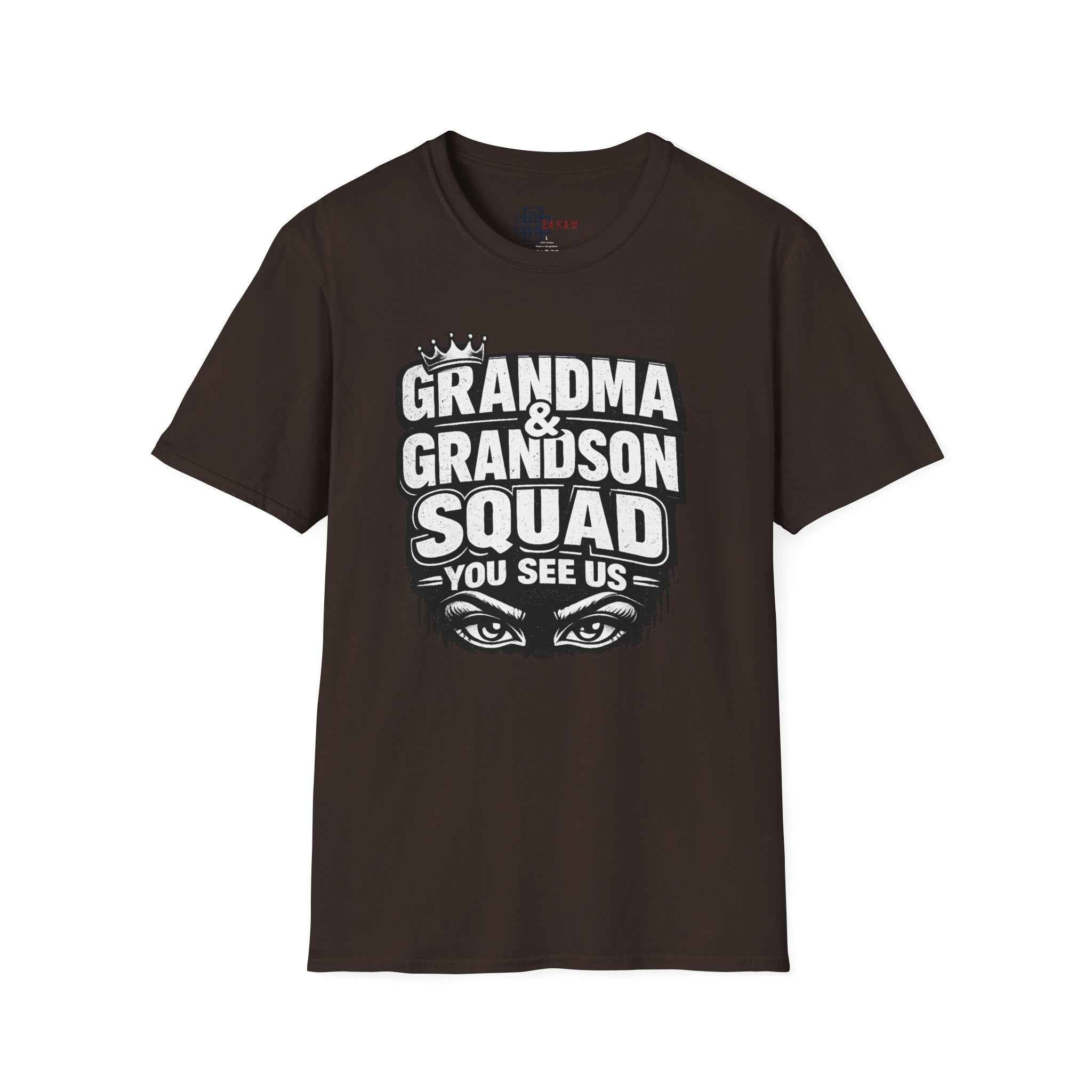 Grandma & Grandson Squad T-Shirt — Matching Family Gift for Grandparents