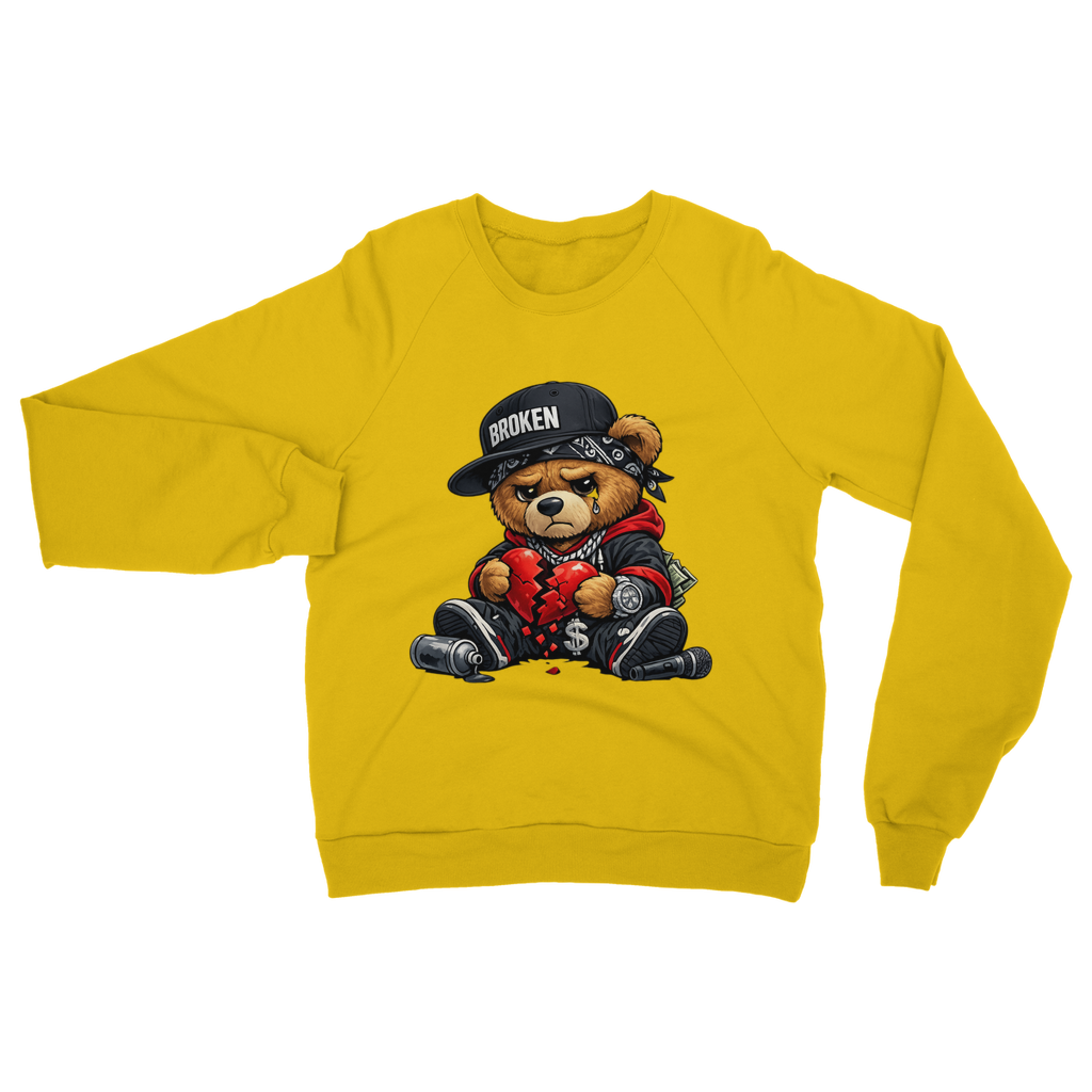 Broken Hearted Bear Classic Adult Sweatshirt