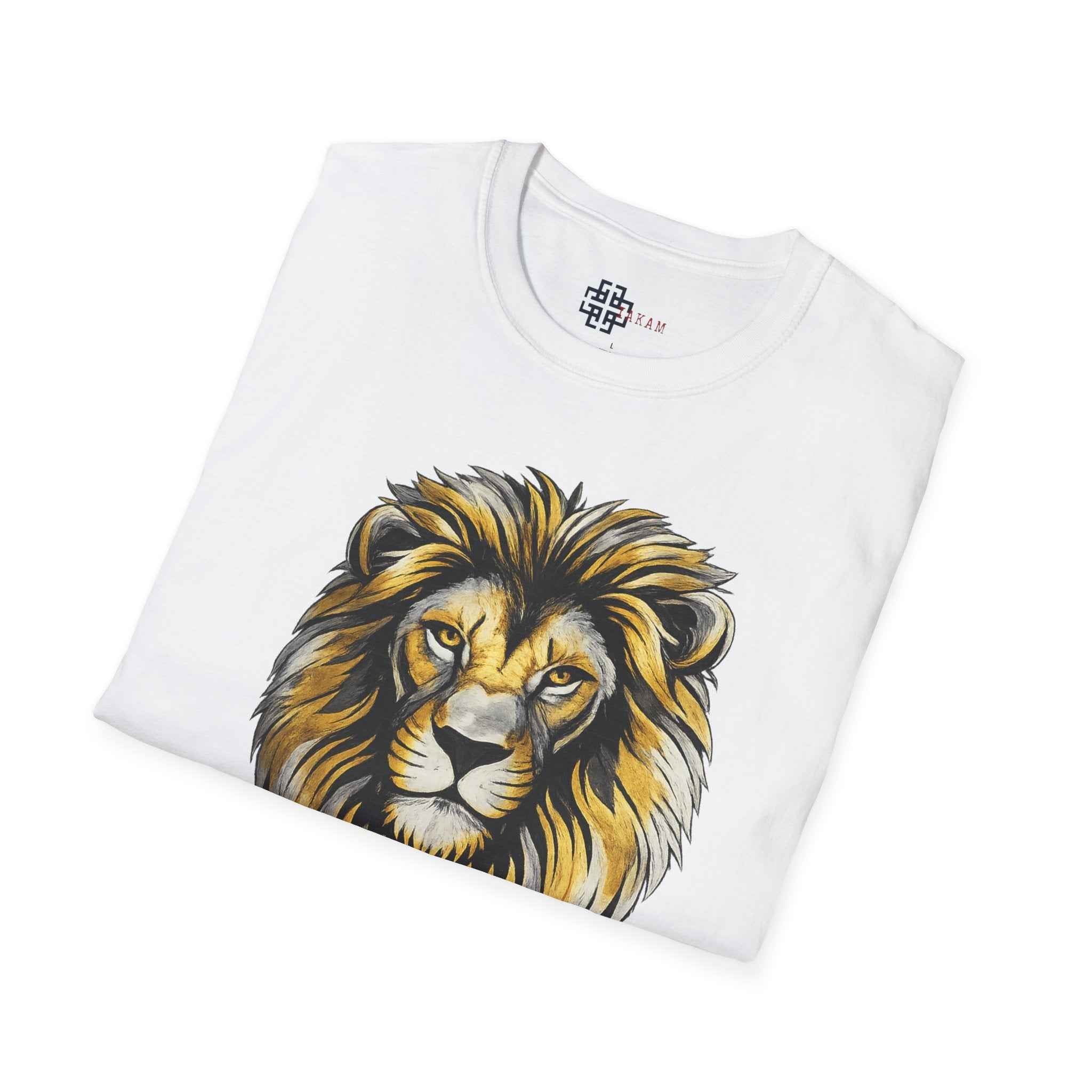 Lionheart Graphic T-Shirt — Bold Lion Head Design