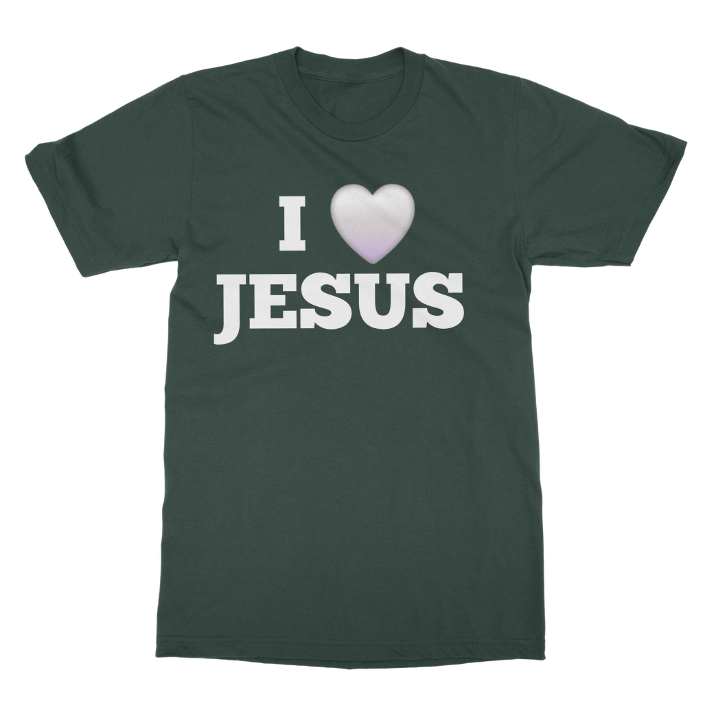 I Love Jesus T-Shirt - Classic Adult Faith-Inspired Christian Apparel