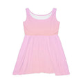 Pink Ombre Skater Dress – Women's Casual Summer A-Line