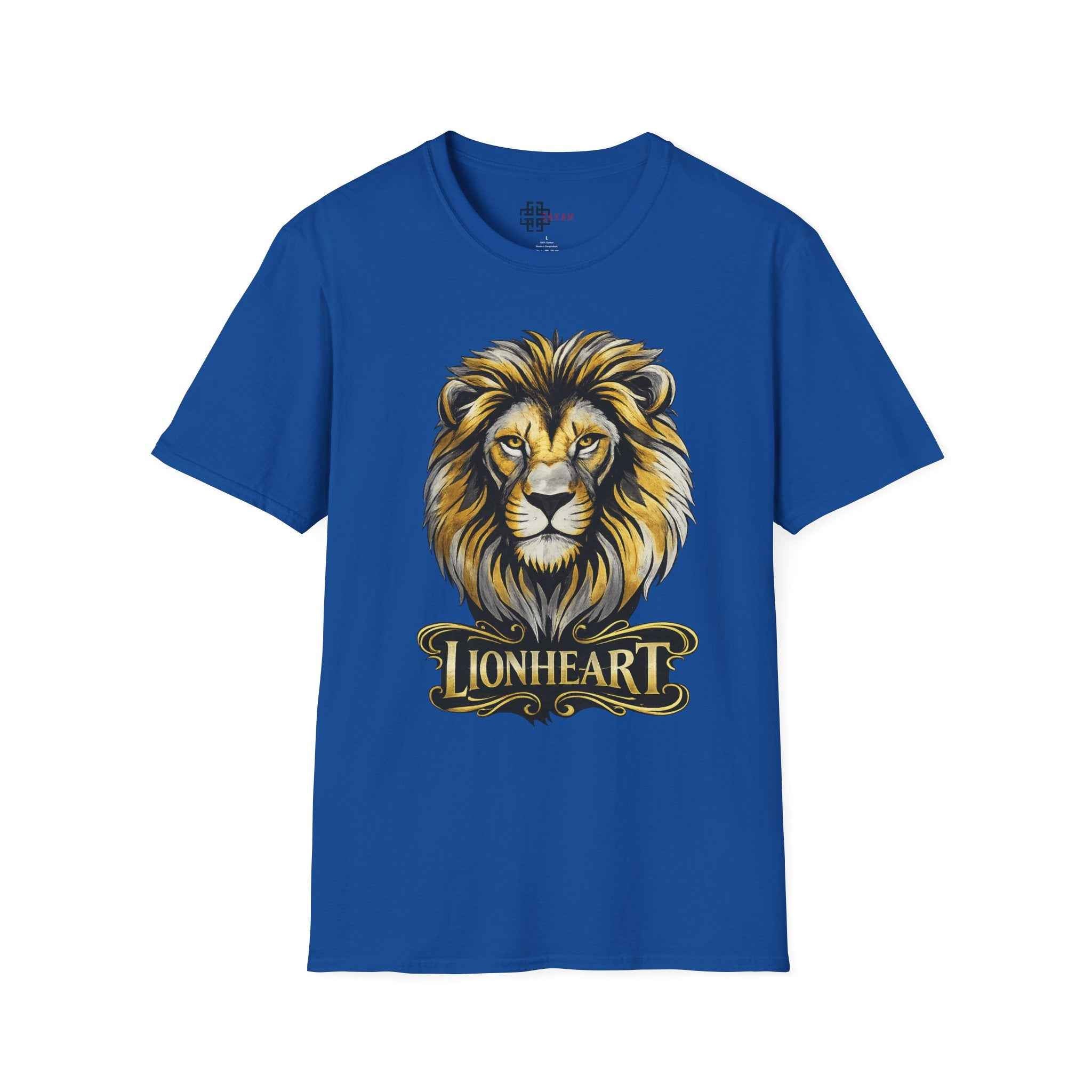 Lionheart Graphic T-Shirt — Bold Lion Head Design