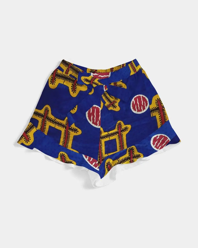 Addison Women's Ruffle Shorts - IAKAM