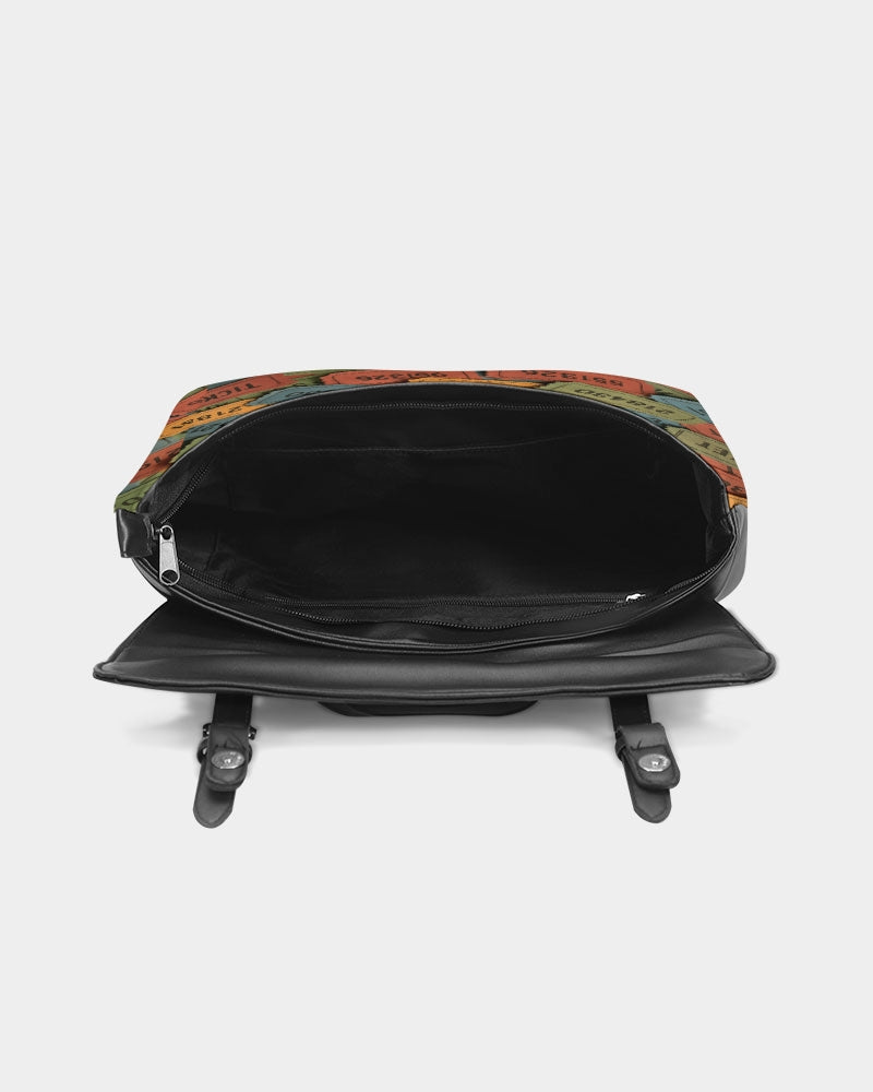 Raffle ticket Casual Flap Backpack - IAKAM