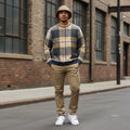 Lightweight Sweatshirt Plaid - IAKAM