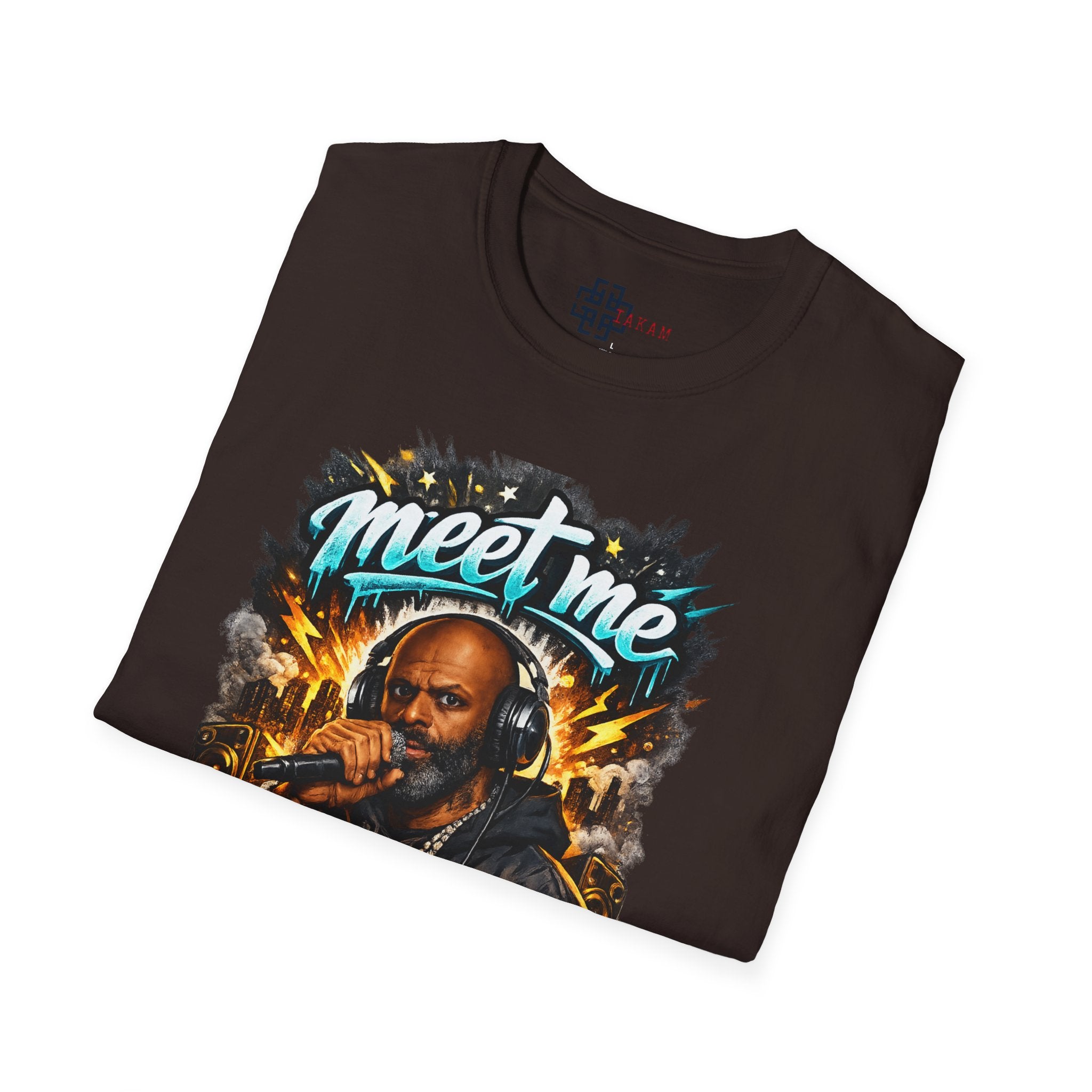Meet Me Outside Fuse982 Bold Graphic Streetwear T-Shirt - Trendy Urban Fashion