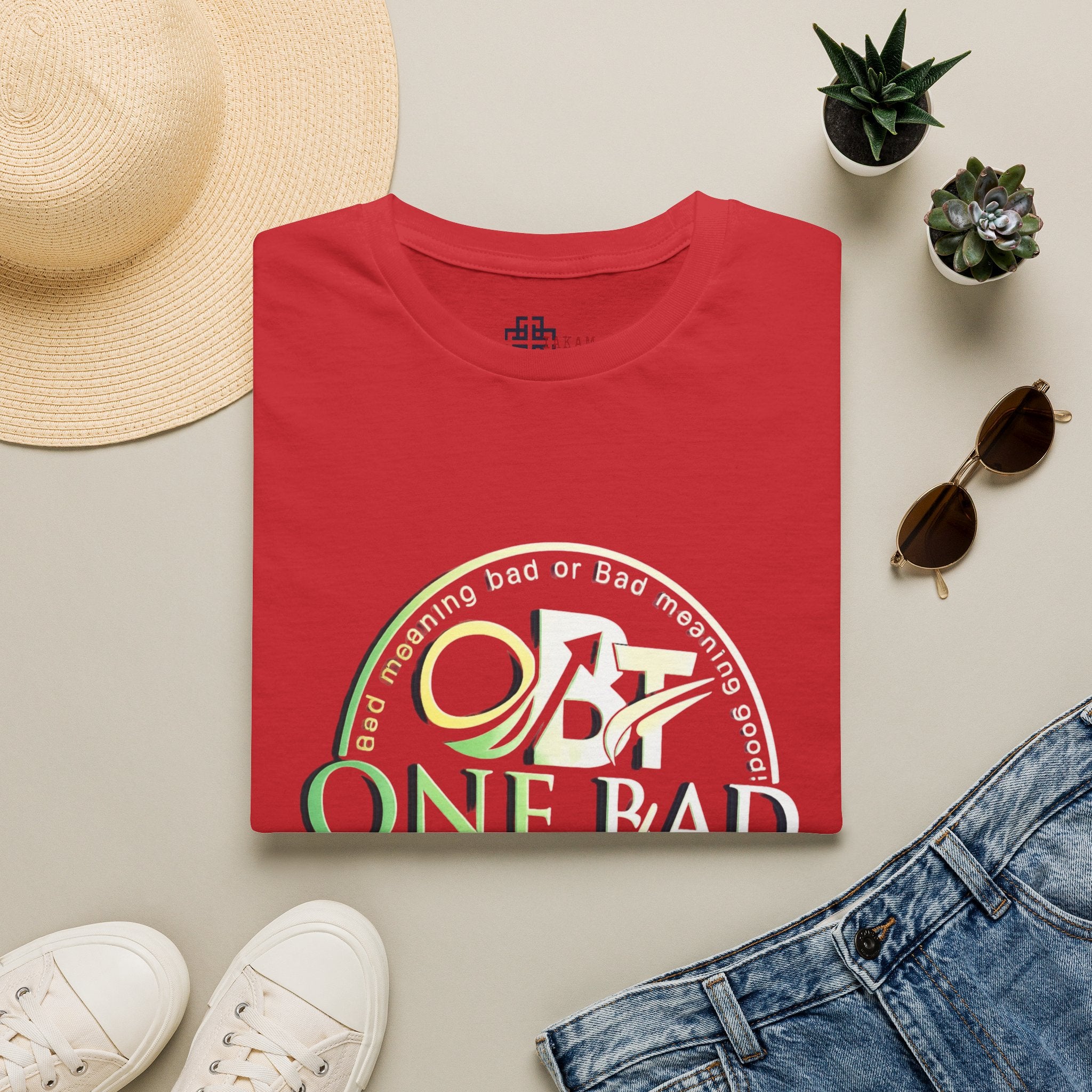 Minimalist Abstract Logo T-Shirt — One/10 Graphic Tee