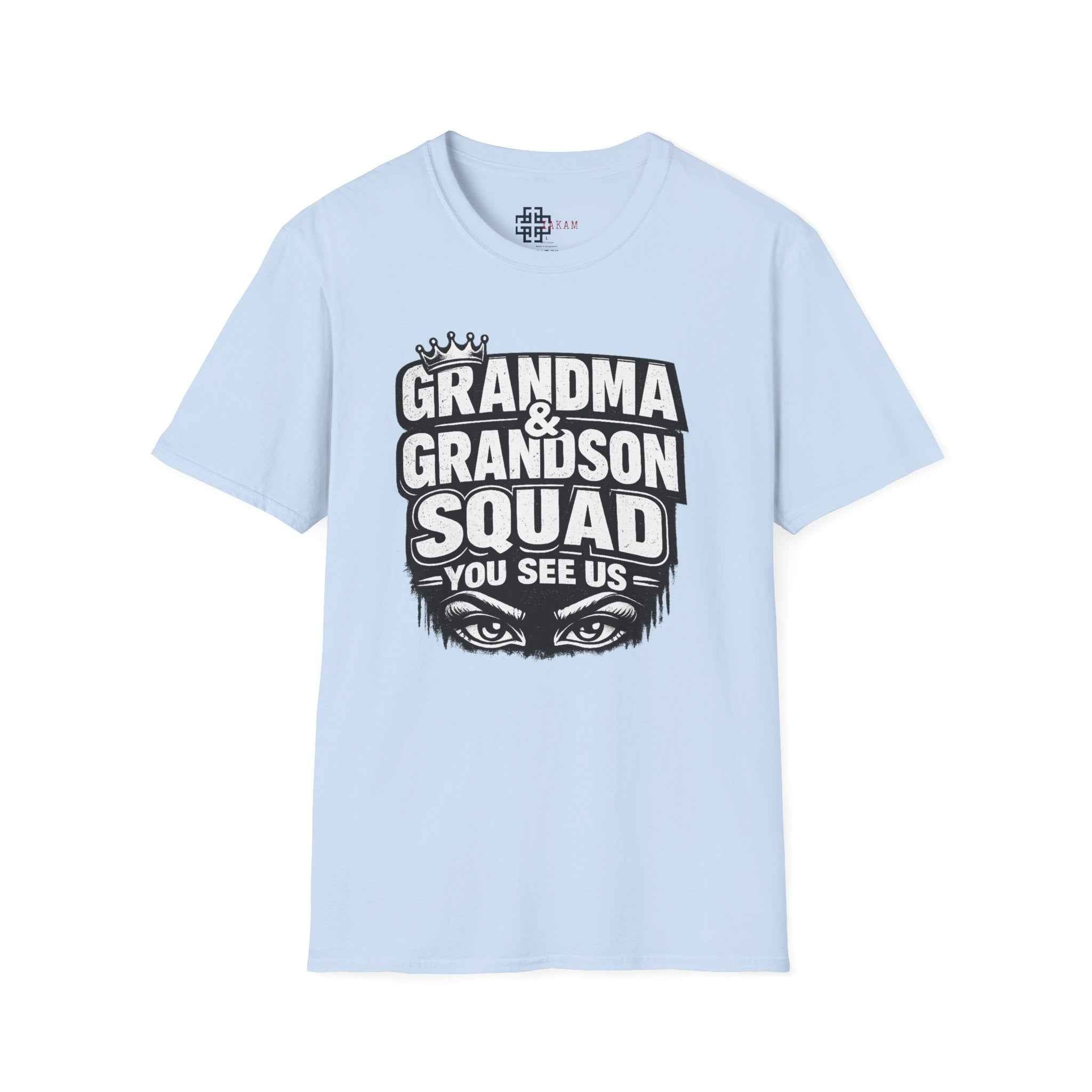 Grandma & Grandson Squad T-Shirt — Matching Family Gift for Grandparents