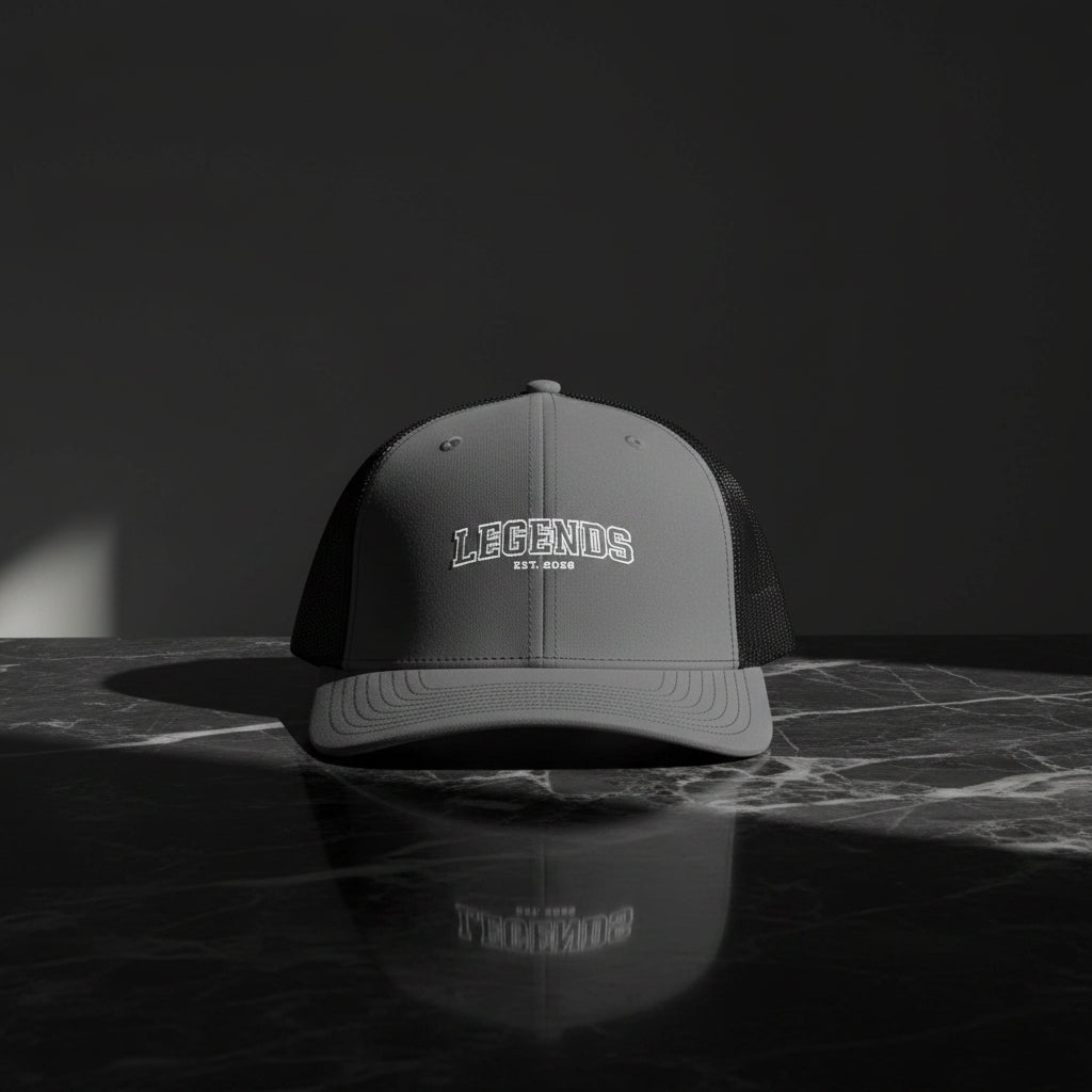 Legends Trucker Cap - 'Legends Est. 2024' Embroidered Snapback Hat