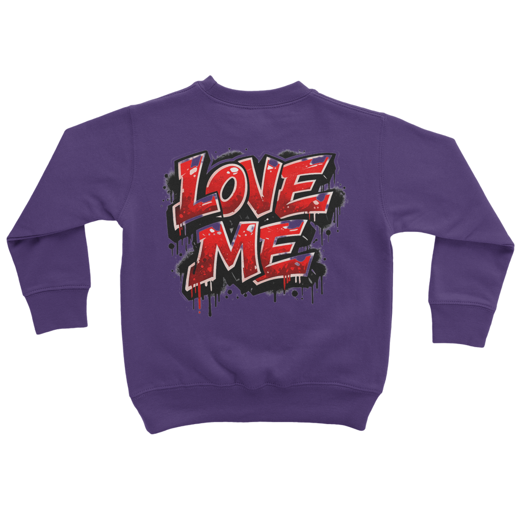 Broken Hearted Bear Classic Kids Sweatshirt