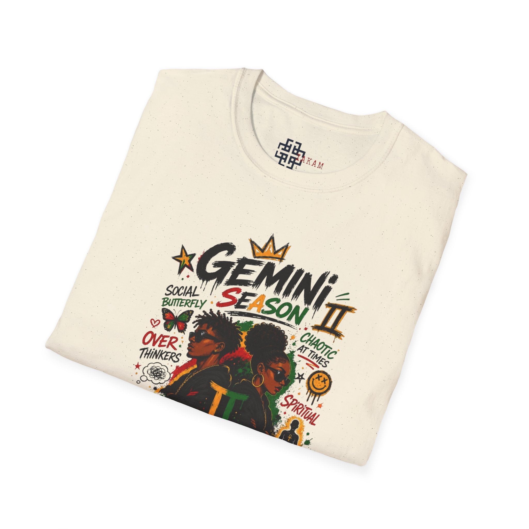 Gemini Zodiac T-Shirt - Gemini Season Graphic Tee for Trendsetters