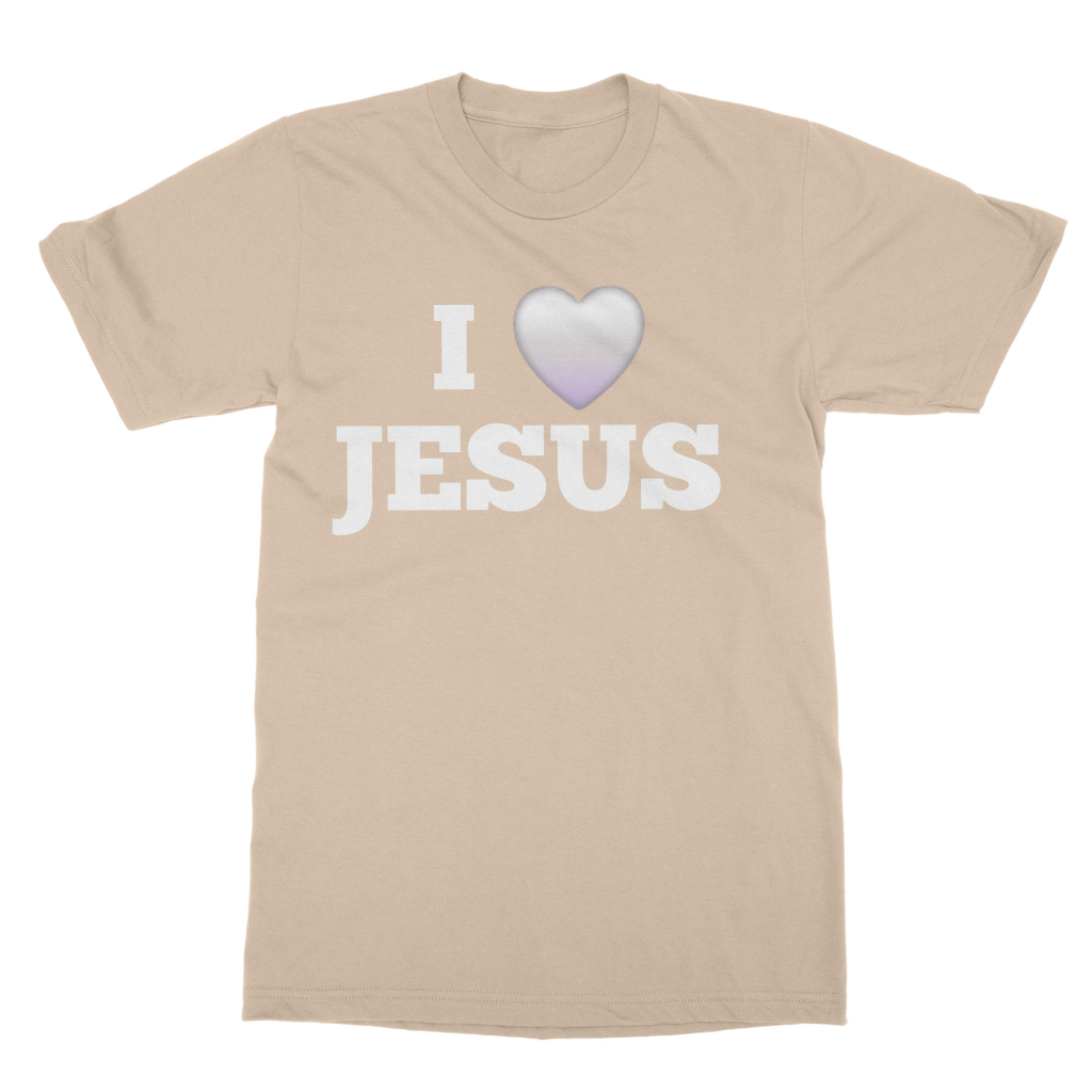 I Love Jesus T-Shirt - Classic Adult Faith-Inspired Christian Apparel
