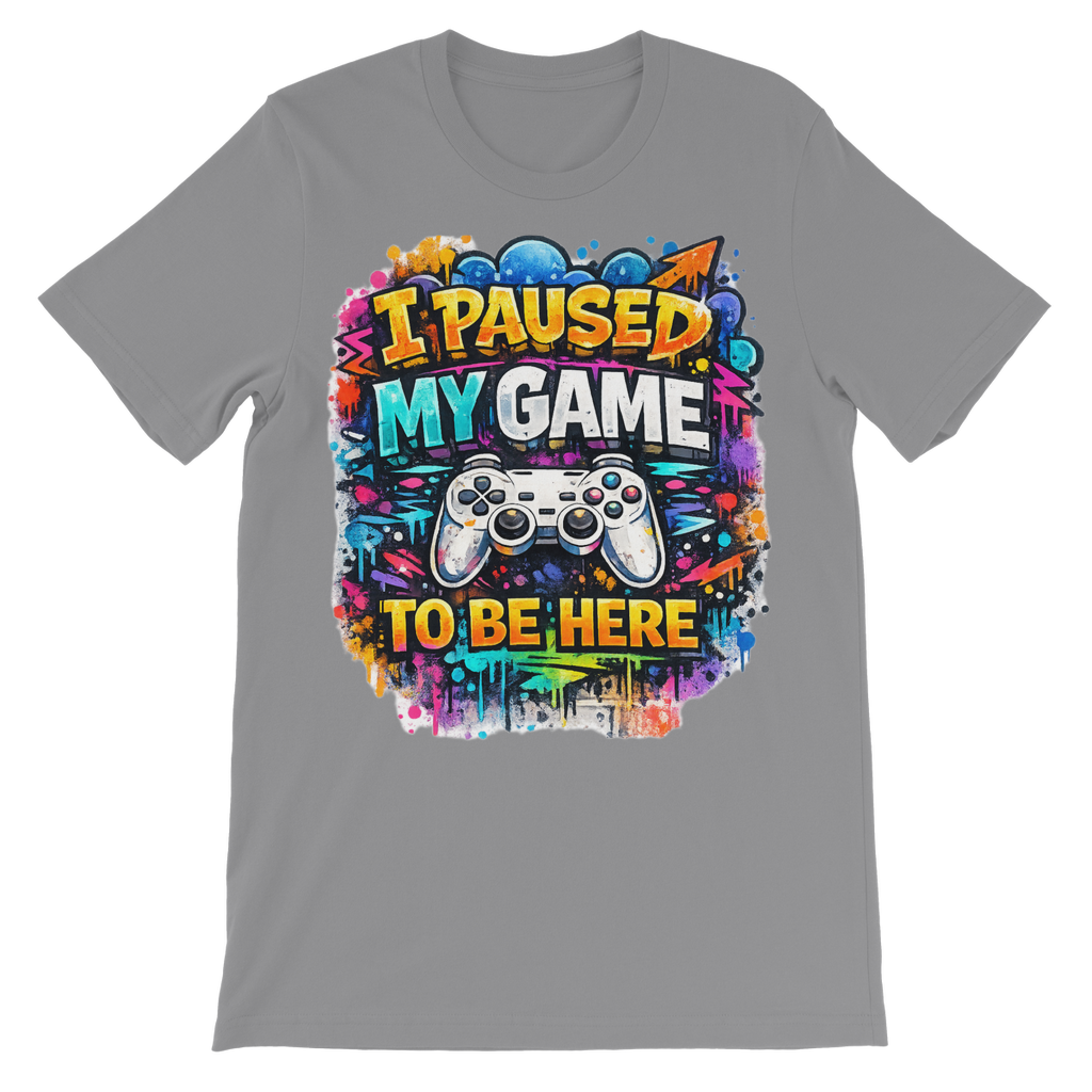 I paused my game Classic Kids T-Shirt