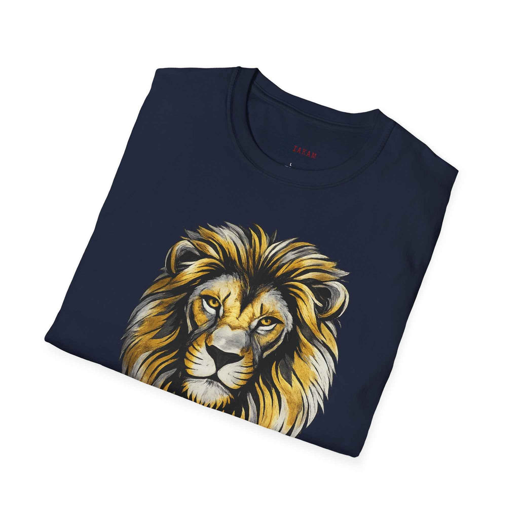Lionheart Graphic T-Shirt - Striking Lion Head Art Design