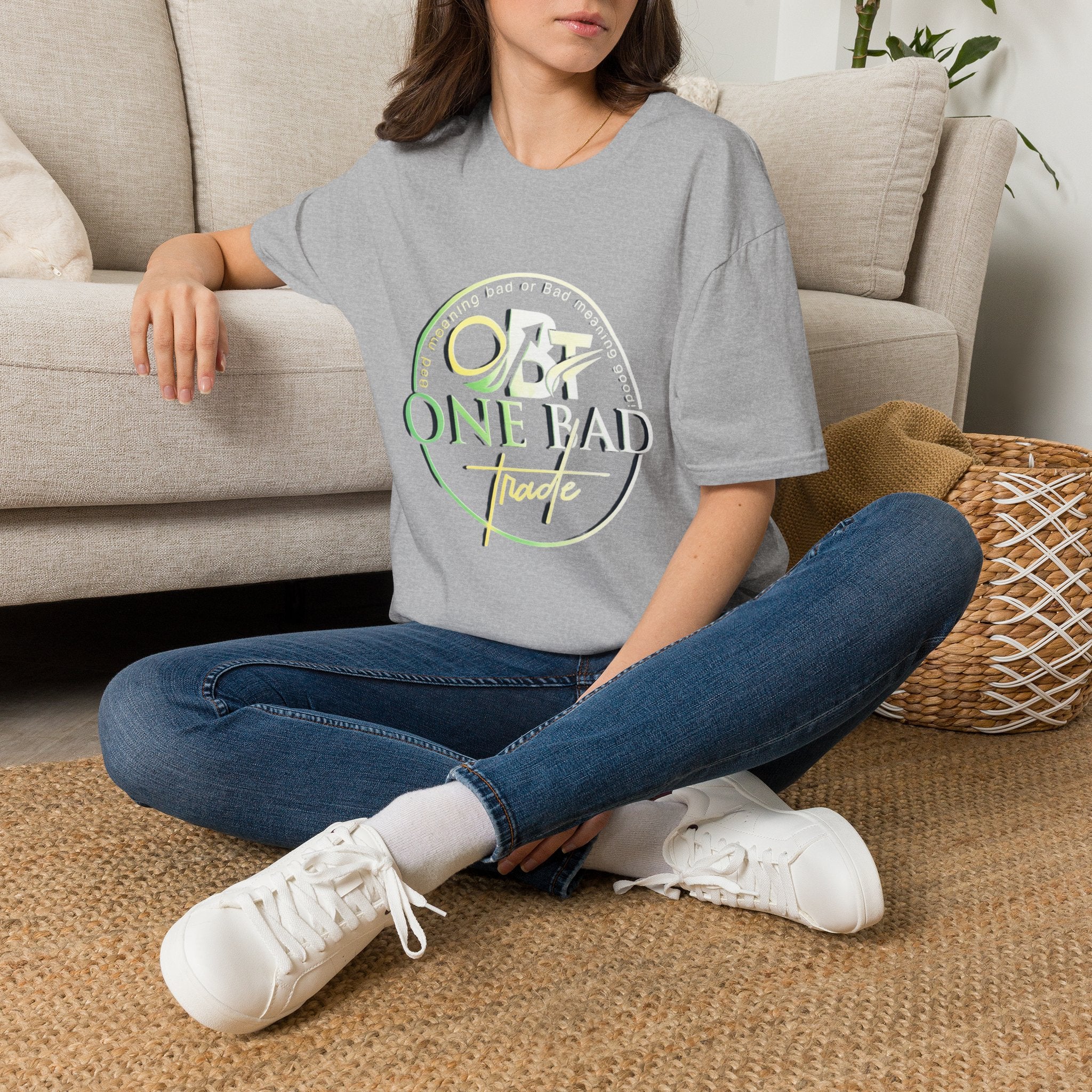 Minimalist Abstract Logo T-Shirt — One/10 Graphic Tee