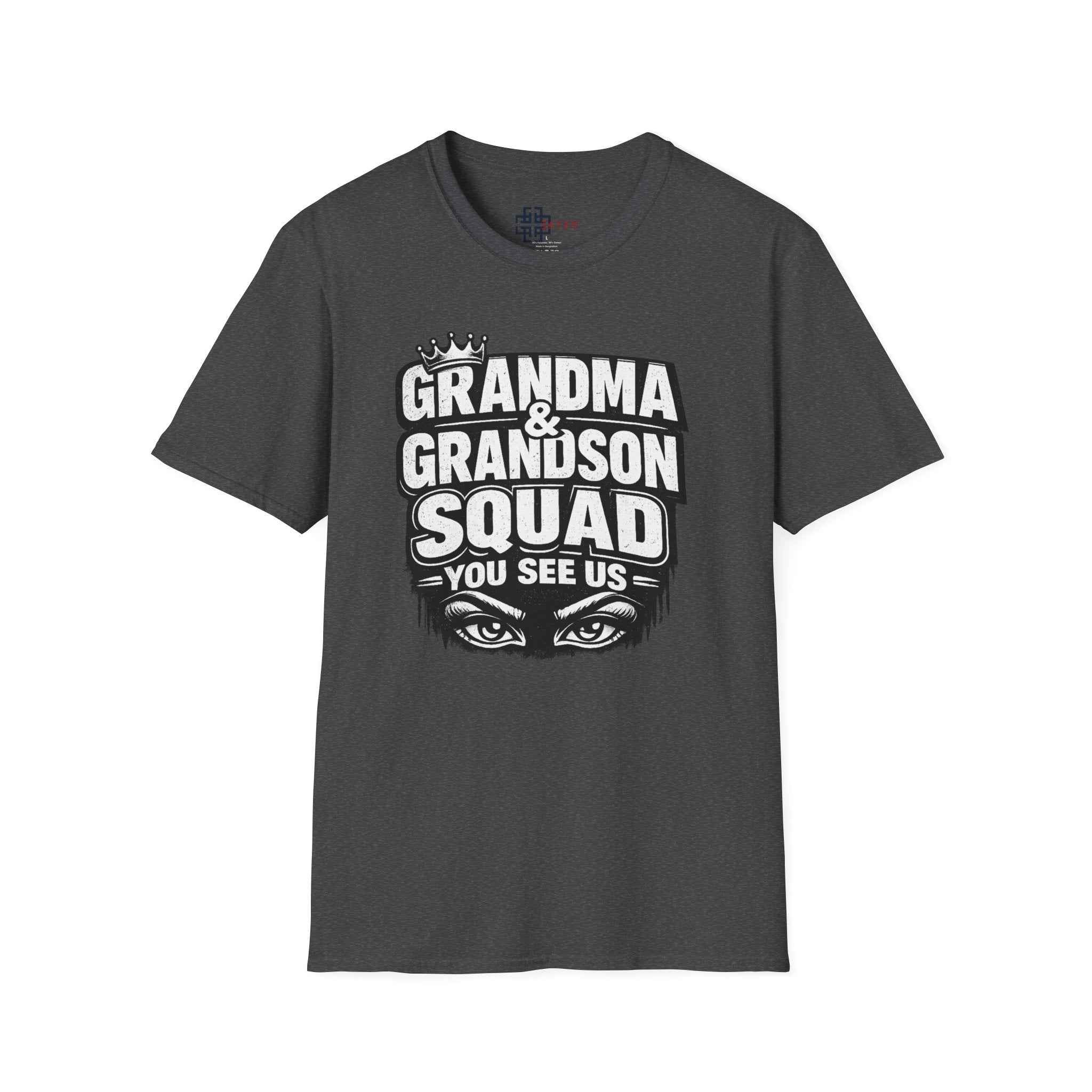 Grandma & Grandson Squad T-Shirt — Matching Family Gift for Grandparents