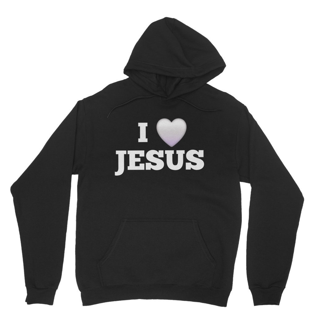 I love Jesus Hoodie for Everyday Comfort - Classic Adult Style