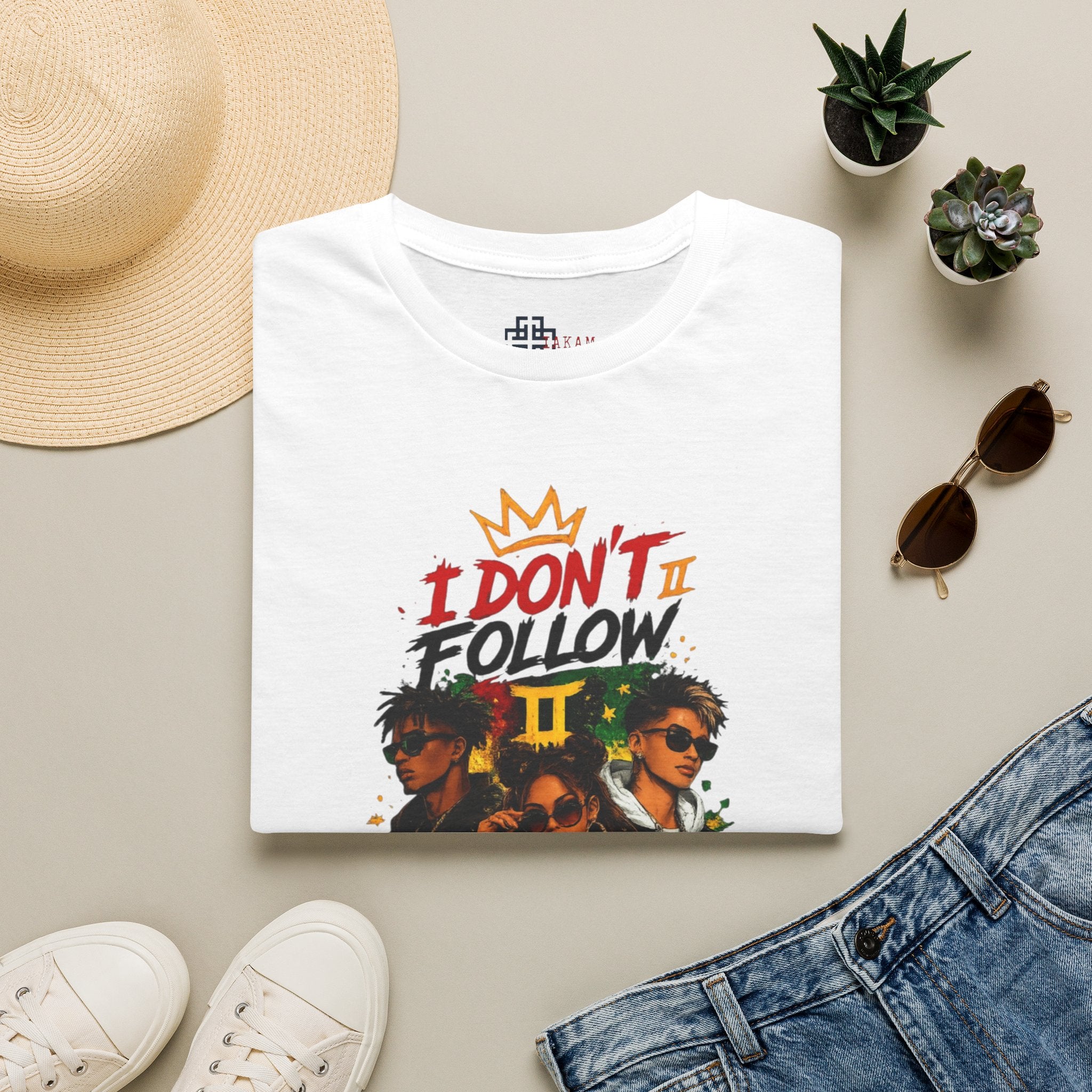 I Don't Follow Trends T‑Shirt 3— Retro Rebel Graphic Tee