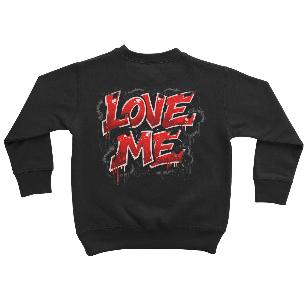 Broken Hearted Bear Classic Kids Sweatshirt